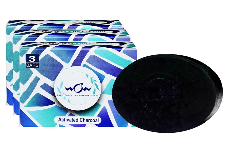 Activated Charcoal Soap (Pack of 3)