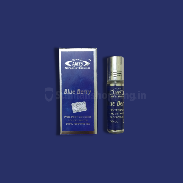 Blue Berry Attar | 8ml | Arees Attar | Roll on