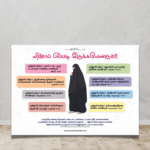 Front View of Conditions of Hijab Tamil Islamic Poster