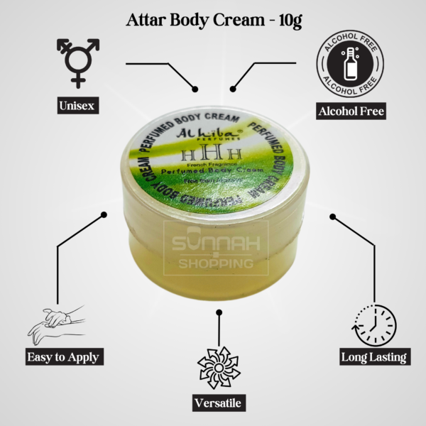 HHH Attar Body Cream - 10g