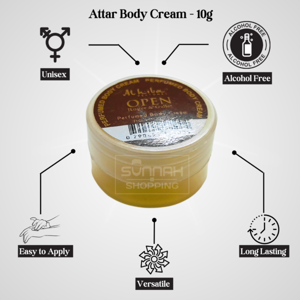 Open Attar Body Cream - 10g