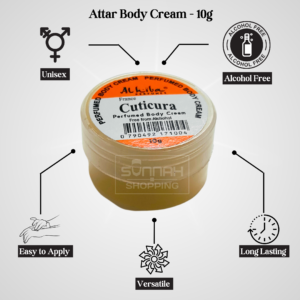 Cuticura Attar Body Cream - 10g