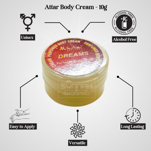 Dreams Attar Body Cream - 10g