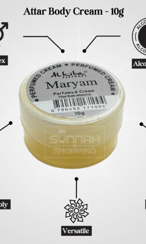 Maryam Attar Body Cream - 10g