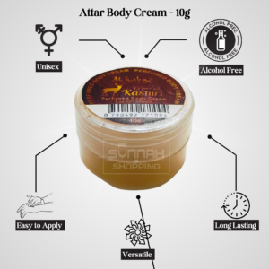 Kasturi Attar Body Cream - 10g