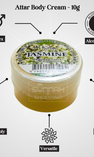 Jasmine Attar Body Cream - 10g