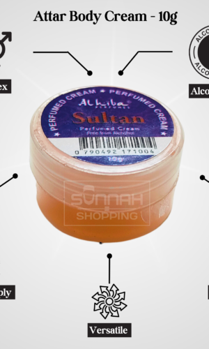 Sultan Attar Body Cream - 10g