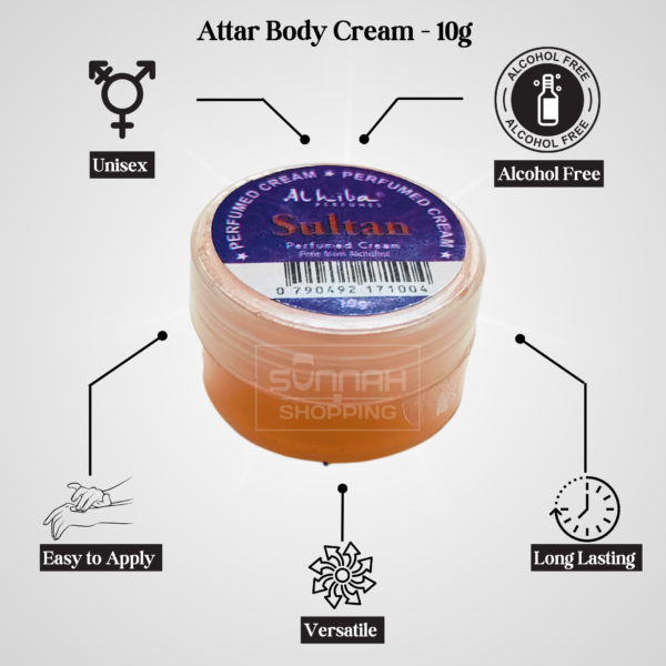 Sultan Attar Body Cream - 10g