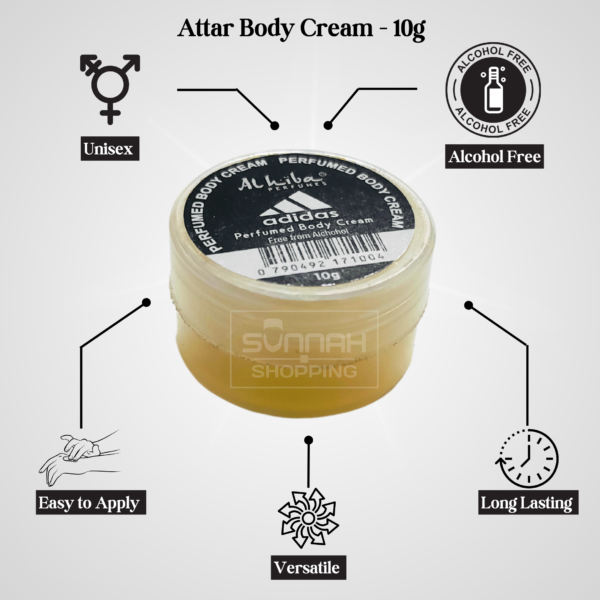 Adidas Attar Body Cream - 10g