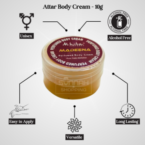 Madeena Attar Body Cream - 10g