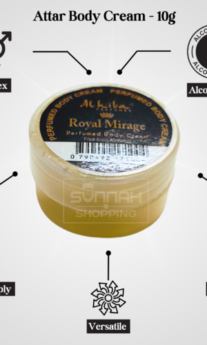 Royal Mirage Attar Body Cream - 10g