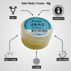 Jaaz Attar Body Cream - 10g