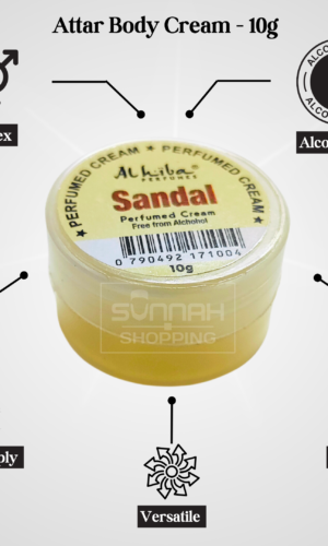 Sandal Attar Body Cream - 10g