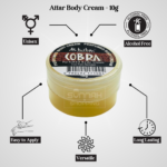 Cobra Attar Body Cream - 10g