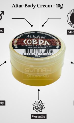 Cobra Attar Body Cream - 10g