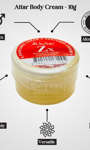 Zx Attar Body Cream - 10g