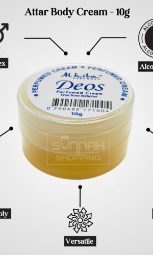 Deos Attar Body Cream - 10g