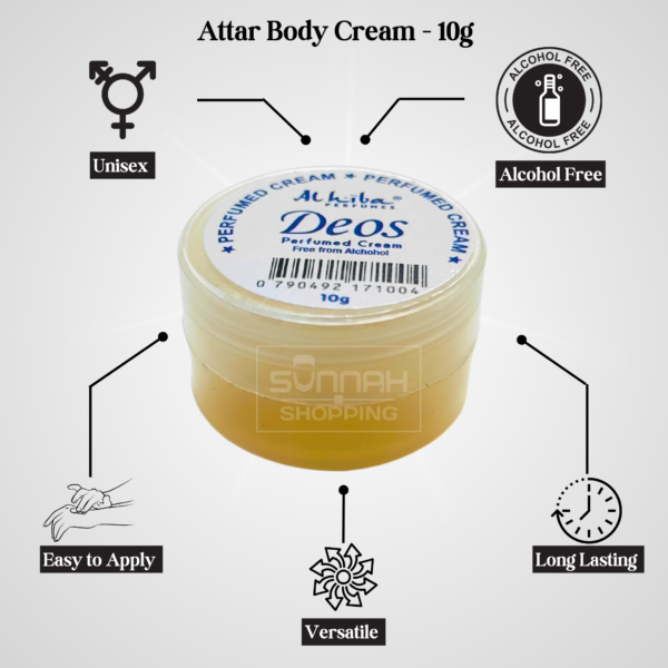 Deos Attar Body Cream - 10g