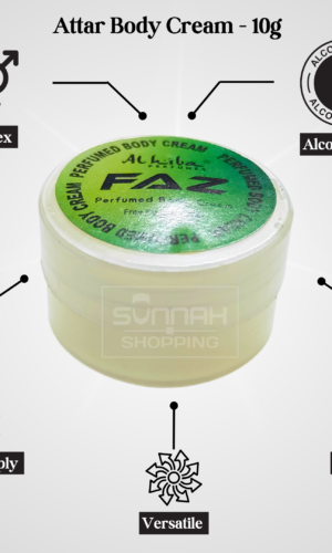 Faz Attar Body Cream - 10g