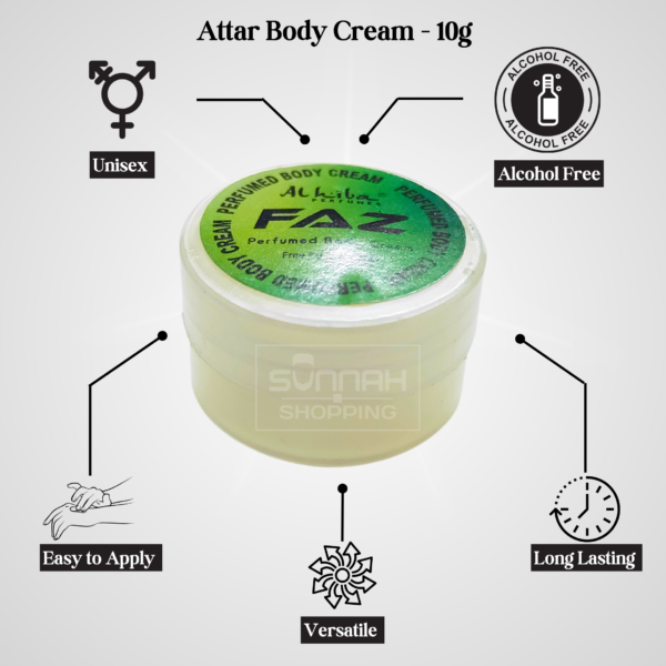 Faz Attar Body Cream - 10g