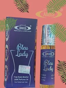 Arees Blue Lady Attar - 8ml