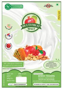 MULTIFRUIT MALT 250g
