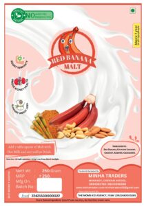 Red Banana Malt 250g
