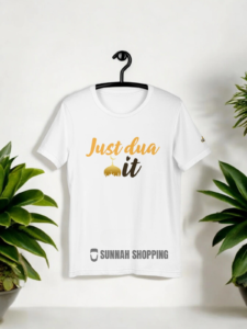 Just Dua It Round Neck Half Sleeve T-Shirts