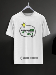 Remember Him He Will Remember You Round Neck Half Sleeve T-Shirts