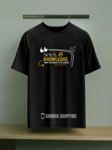 Seek Knowledge Round Neck Half Sleeve T-Shirts