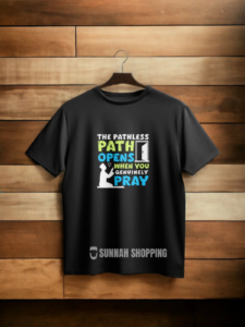 The Pathless Path Opens Round Neck Half Sleeve T-Shirts