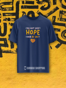Do Not Lose Hope Round Neck Half Sleeve T-Shirts