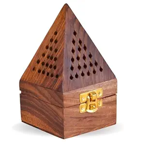 Incense Wooden Stand with Draw Dhoop Medium