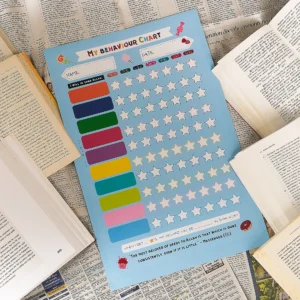 Magnetic My Behavior Chart Tracker with free dry-erase marker