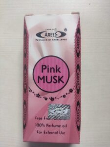 Arees Pink Musk Attar - 8ml Roll