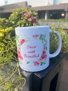 "Alhamdulillah for everything" Printed Ceramic Mug