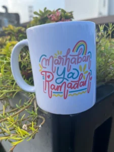 "Marhaban Ya Ramadan" Printed Ceramic Mug