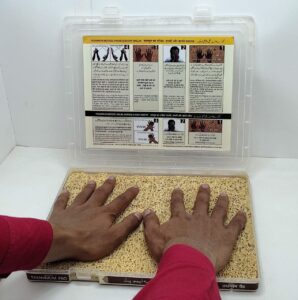 Tayammum Pad with Dust for Dry Ablution