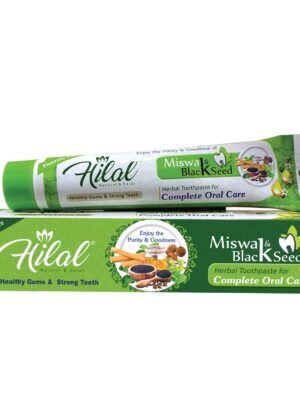 Hilal Miswak Blackseed Herbal Toothpaste natural oral care by Sunnah Shopping