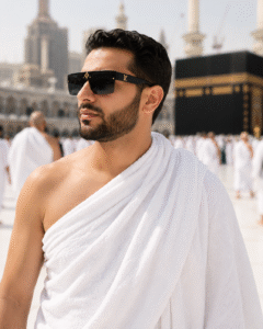 Cooling protective glasses designed for Ihram wear during Hajj and Umrah pilgrimage