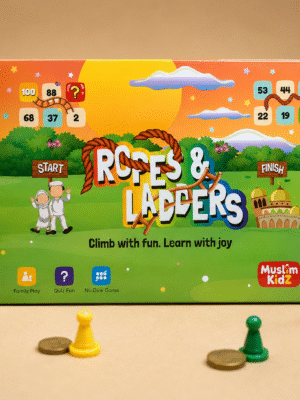 Rope & Ladder Islamic Learning Game for Kids | No Dice Board Game