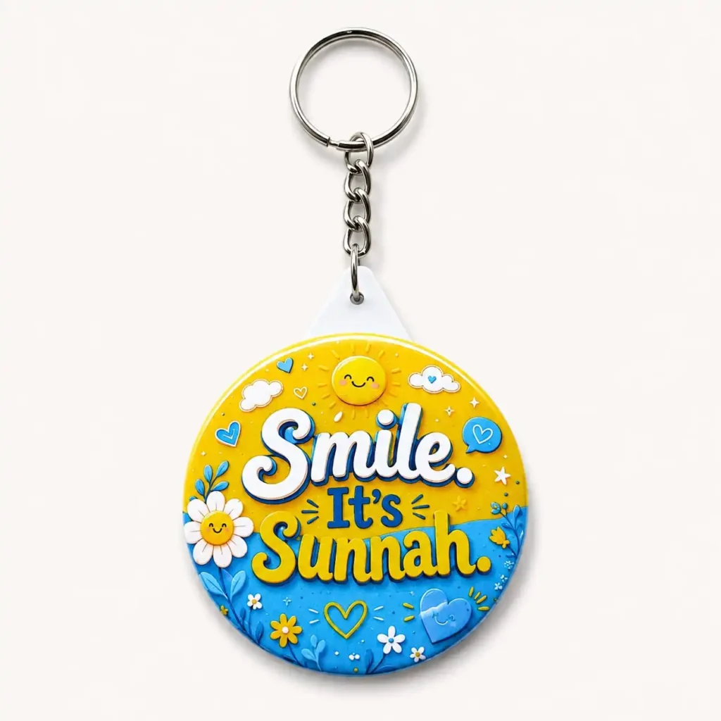 Smile It’s Sunnah Keychain