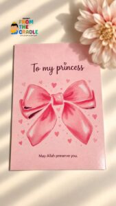 To My Princess – Islamic Postcard for Daughters