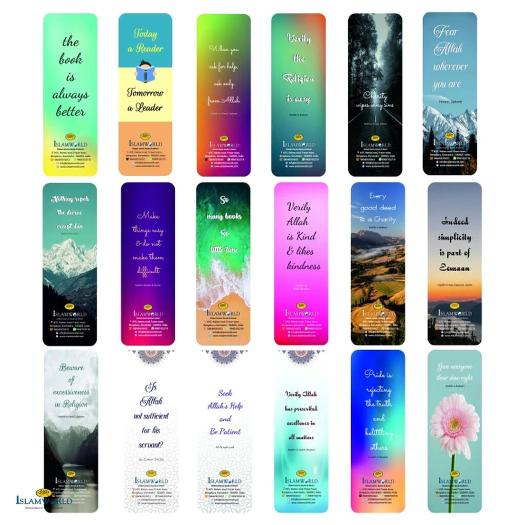 Bookmarks (Set of 18)