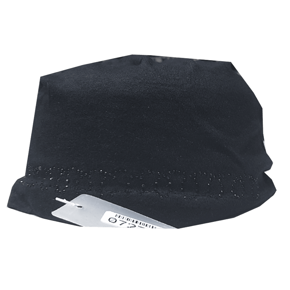 Ladies Hijab Cap with Stone Work & Elastic – Under-Scarf Inner Cap for Muslim Women